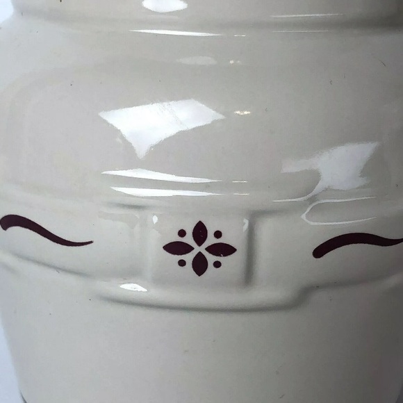 Longaberger Kitchen Longaberger Woven Traditions Canister Small Red